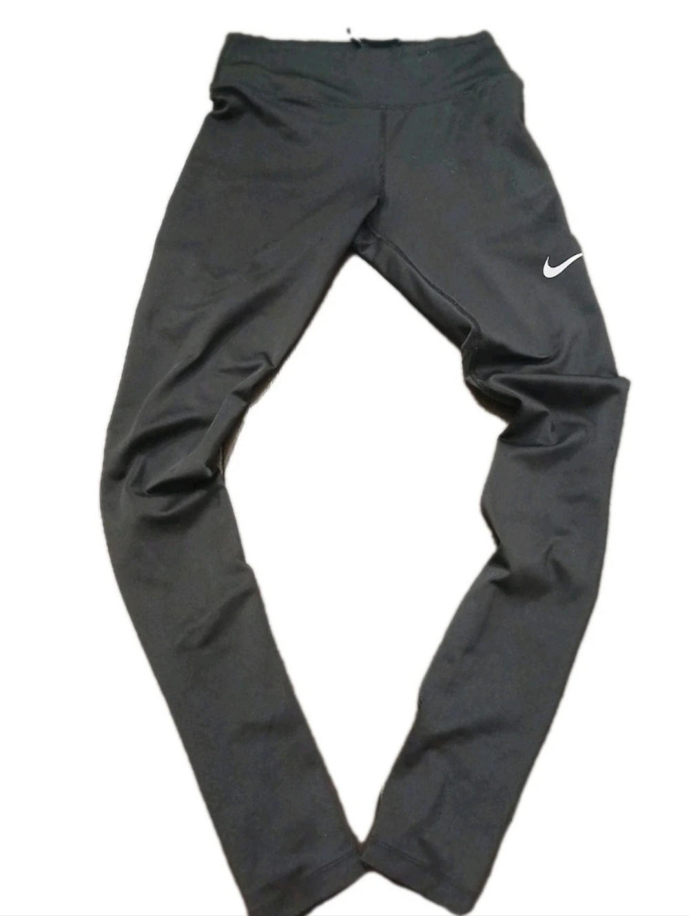 Nike Women’s Dri-FIT Mesh Back Full Length Pocket Tight Leggings Black XSMALL